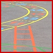 Playground Snakes and Ladders Marking