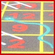 Snakes and Ladders Playground Markings